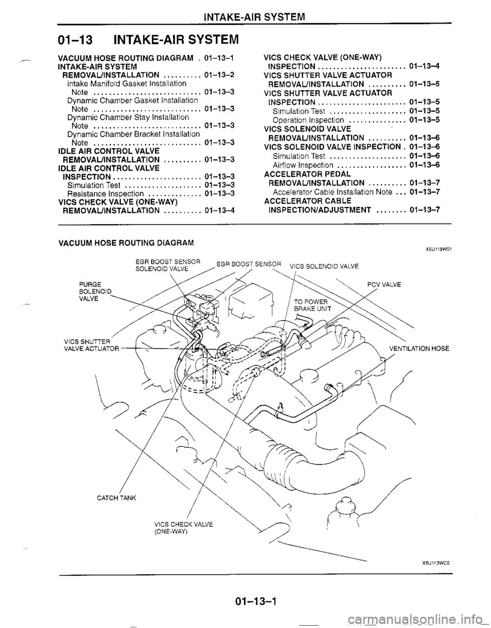 MAZDA MX-5 1999  Workshop Manual 