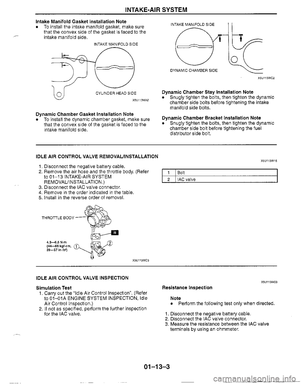 MAZDA MX-5 1999  Workshop Manual 