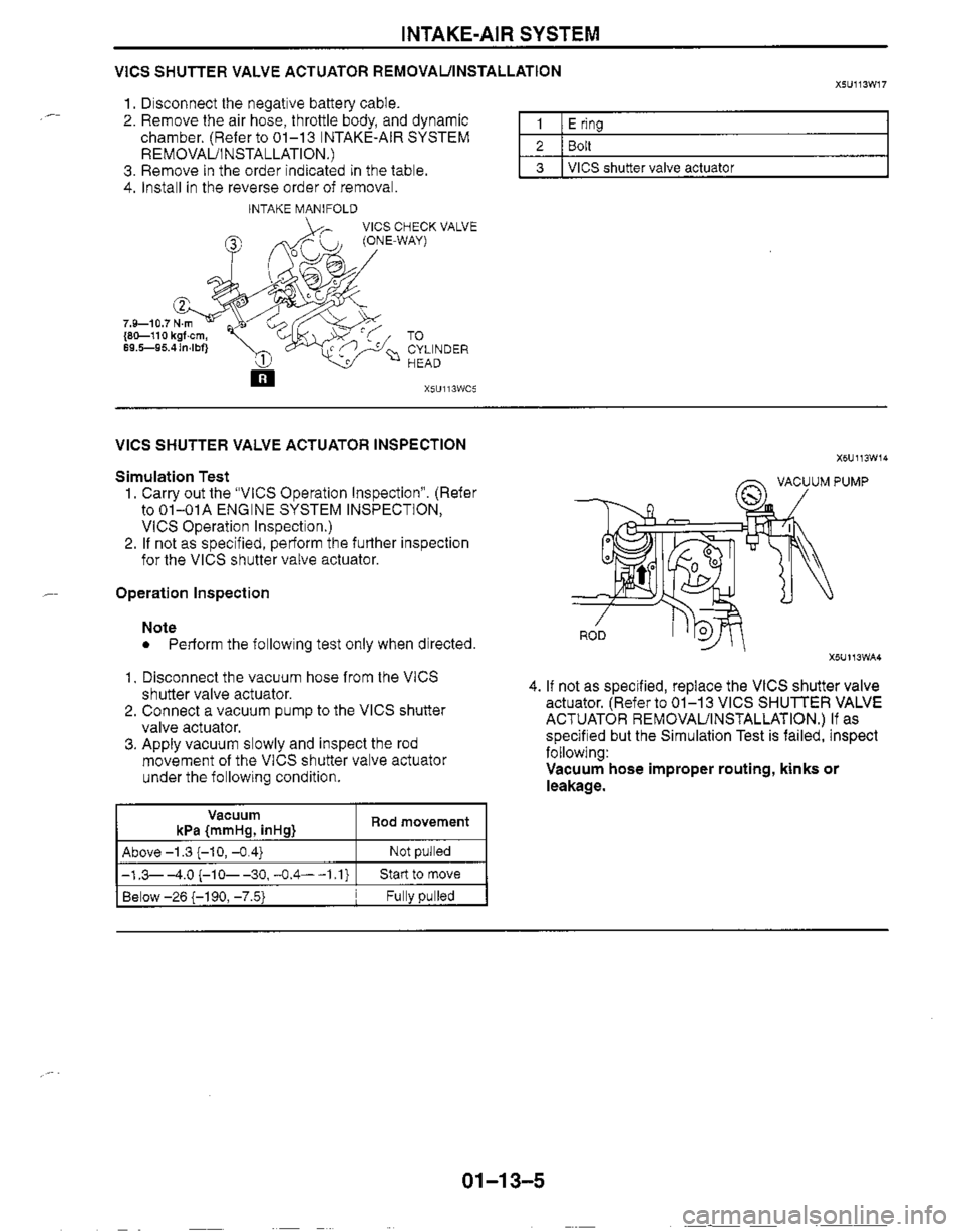 MAZDA MX-5 1999  Workshop Manual 