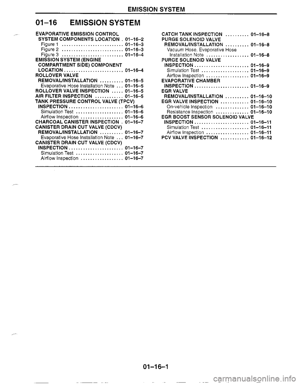 MAZDA MX-5 1999  Workshop Manual 