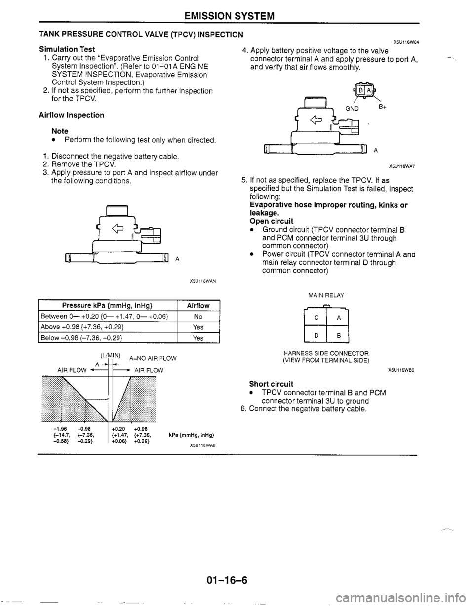 MAZDA MX-5 1999  Workshop Manual 