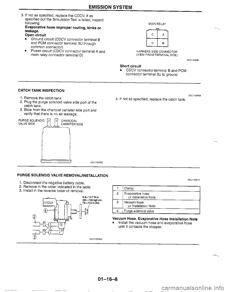MAZDA MX-5 1999  Workshop Manual 