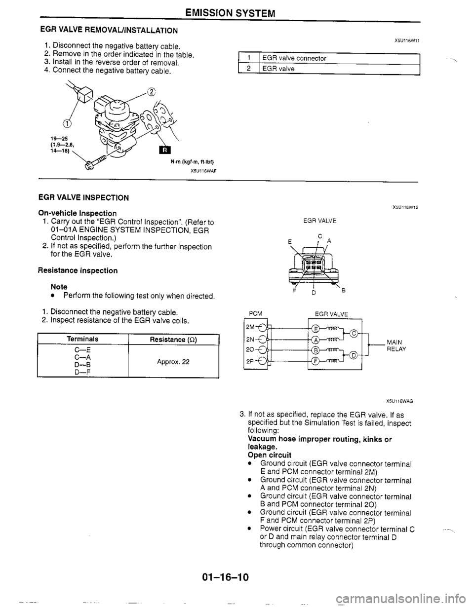 MAZDA MX-5 1999  Workshop Manual 