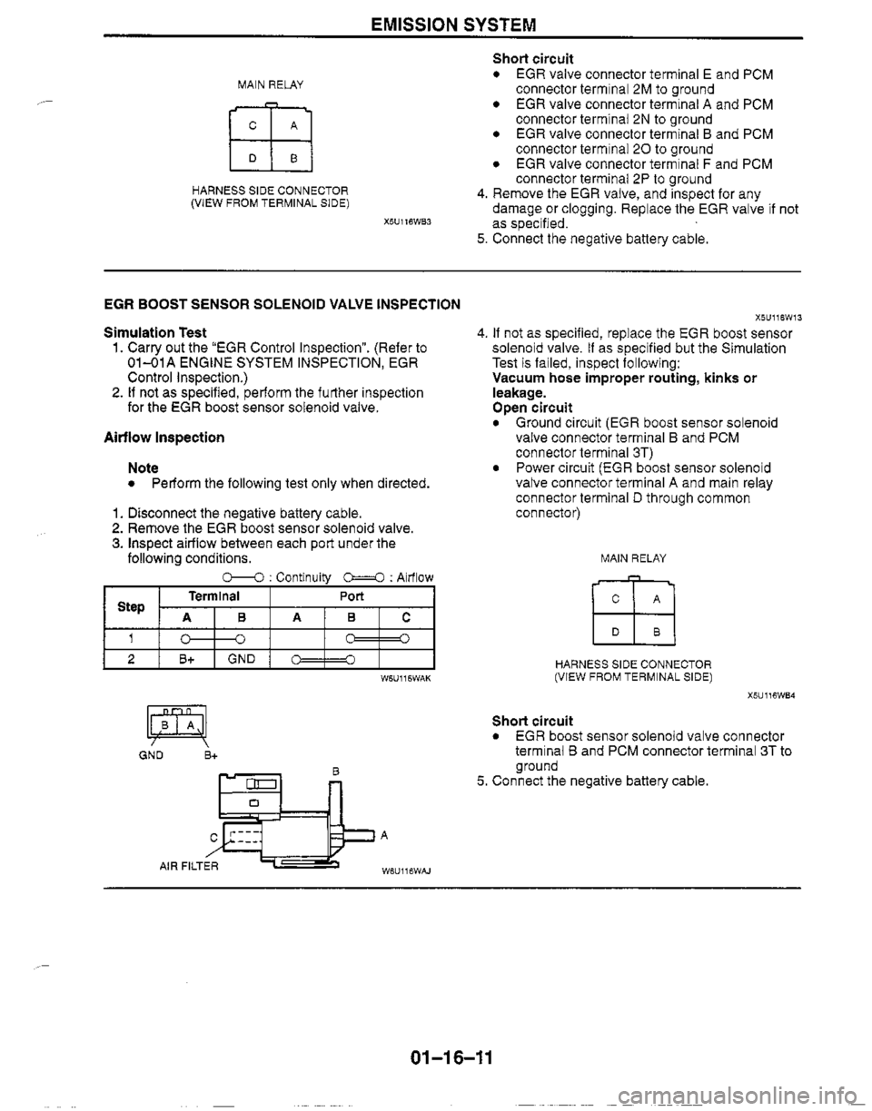 MAZDA MX-5 1999  Workshop Manual 