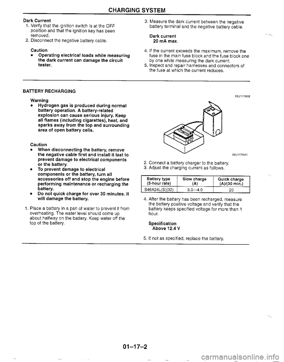 MAZDA MX-5 1999  Workshop Manual 