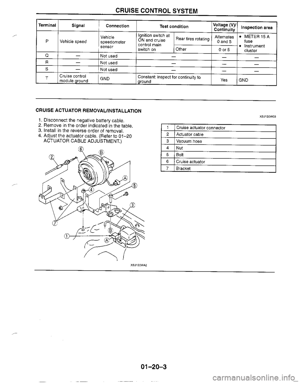 MAZDA MX-5 1999  Workshop Manual 