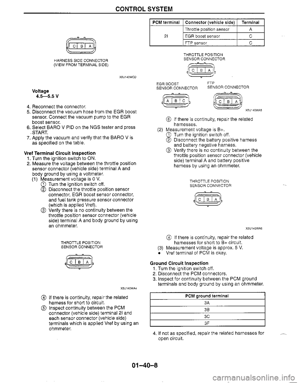 MAZDA MX-5 1999  Workshop Manual 