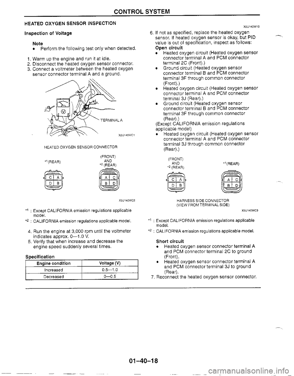 MAZDA MX-5 1999  Workshop Manual 