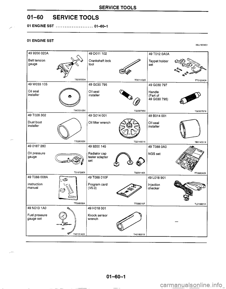 MAZDA MX-5 1999  Workshop Manual 
