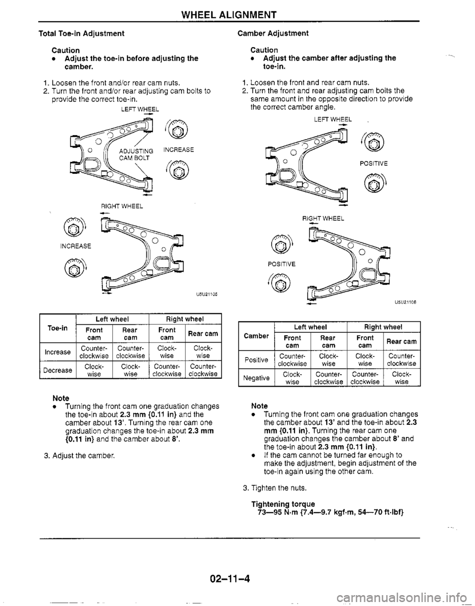 MAZDA MX-5 1999  Workshop Manual 