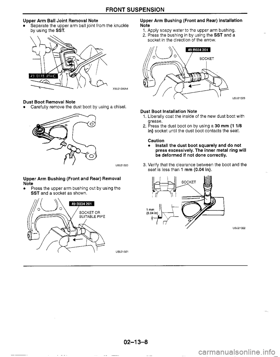 MAZDA MX-5 1999  Workshop Manual 