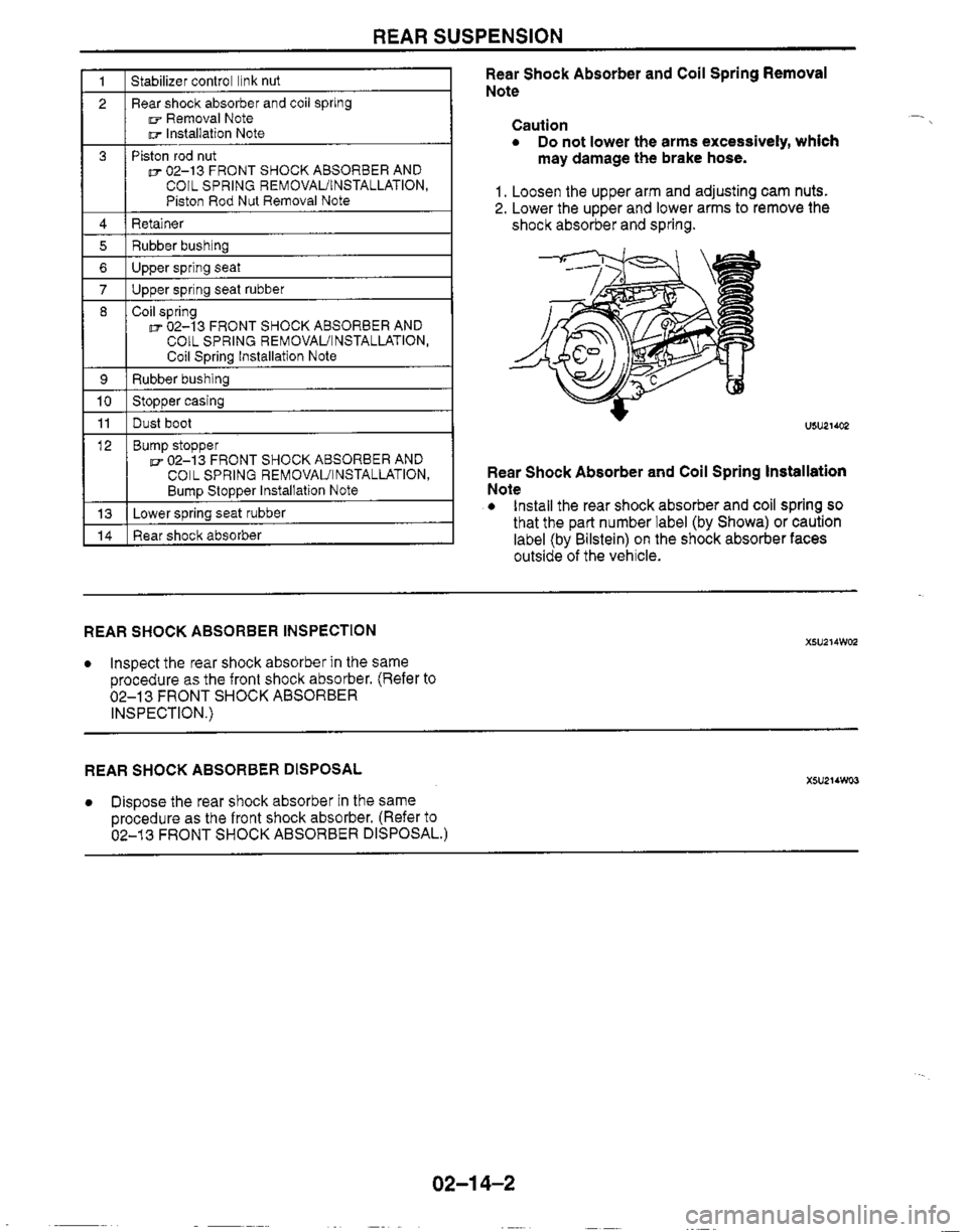 MAZDA MX-5 1999  Workshop Manual 