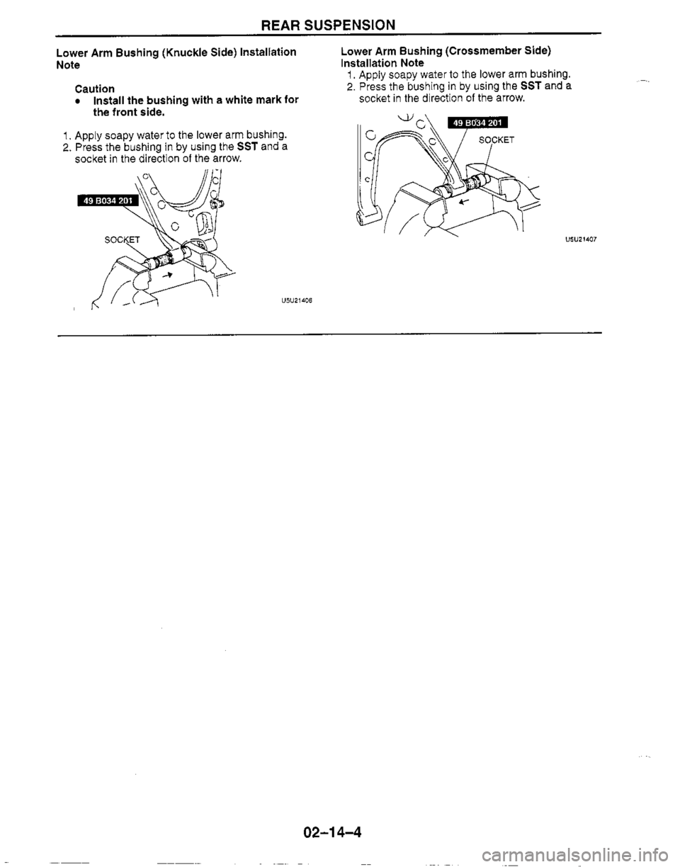 MAZDA MX-5 1999  Workshop Manual 