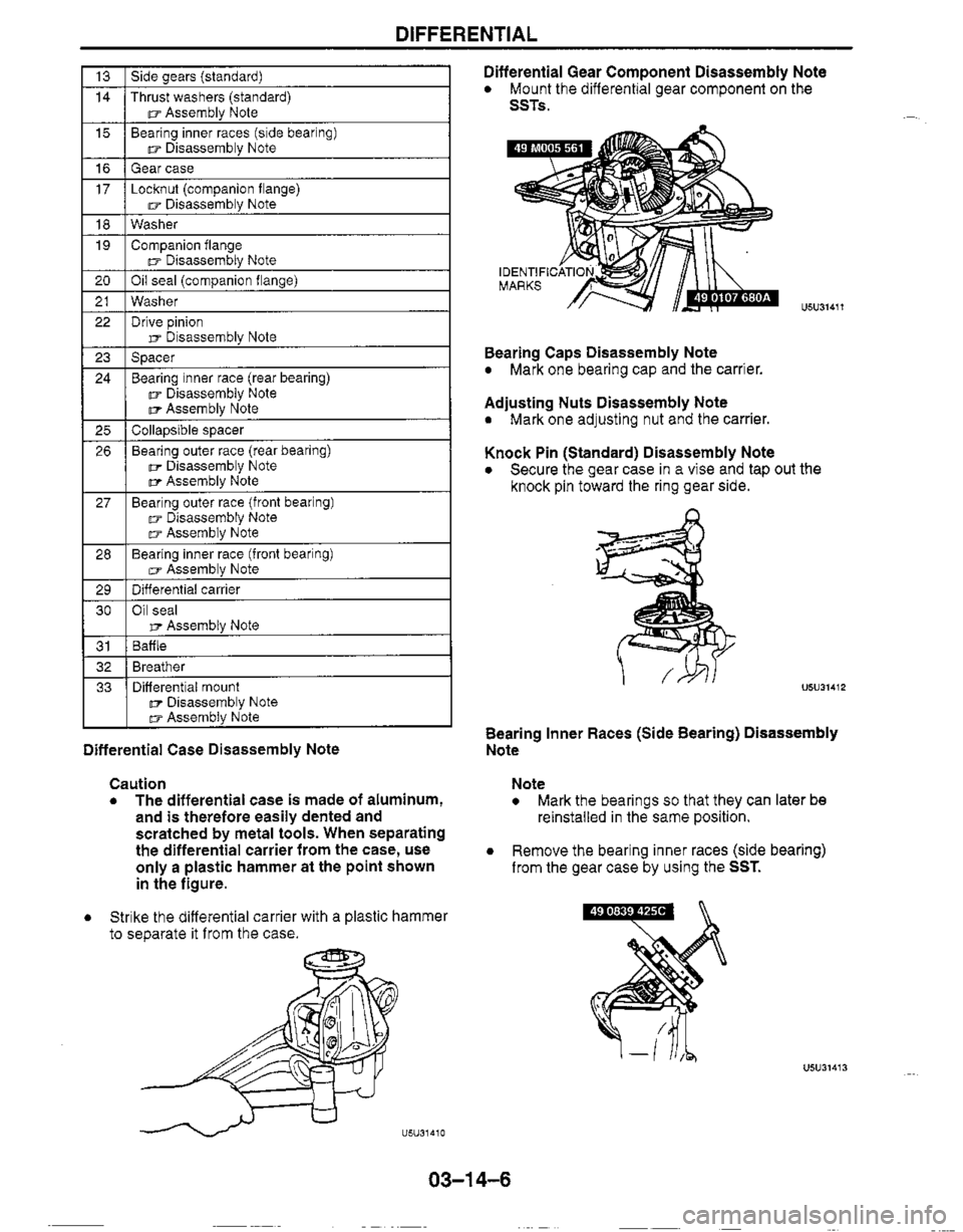 MAZDA MX-5 1999  Workshop Manual 