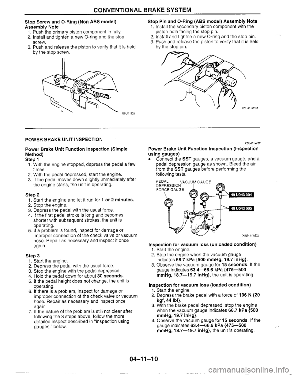 MAZDA MX-5 1999  Workshop Manual 