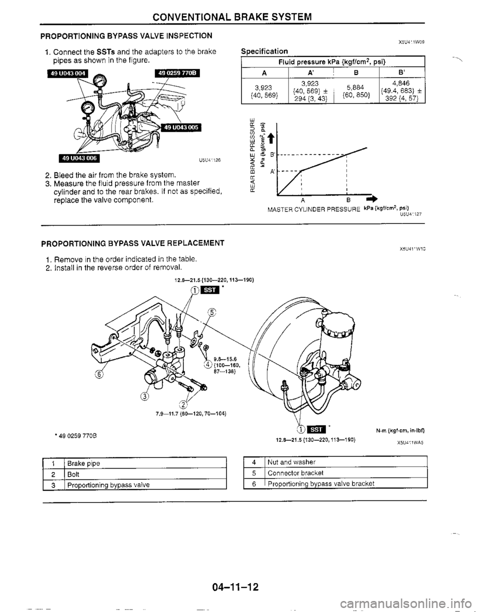 MAZDA MX-5 1999  Workshop Manual 