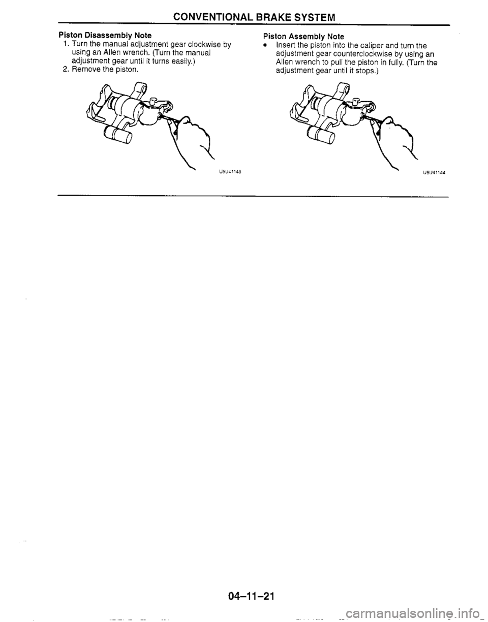 MAZDA MX-5 1999  Workshop Manual 