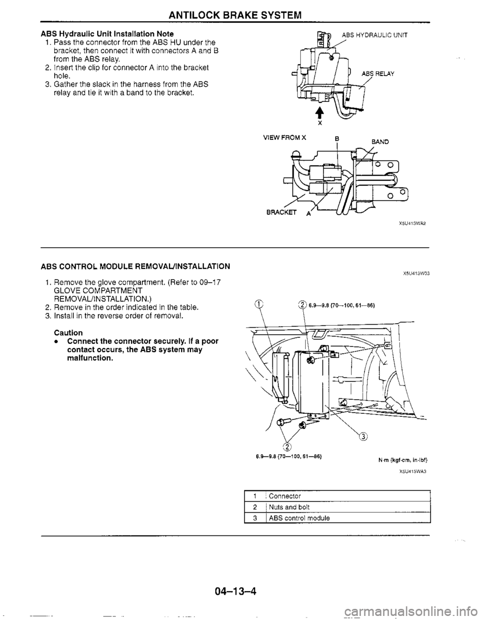 MAZDA MX-5 1999  Workshop Manual 