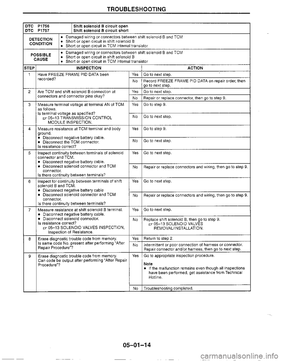 MAZDA MX-5 1999  Workshop Manual 