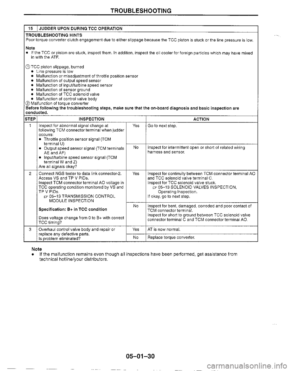 MAZDA MX-5 1999  Workshop Manual 