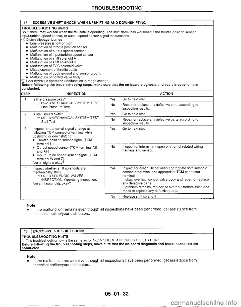MAZDA MX-5 1999  Workshop Manual 