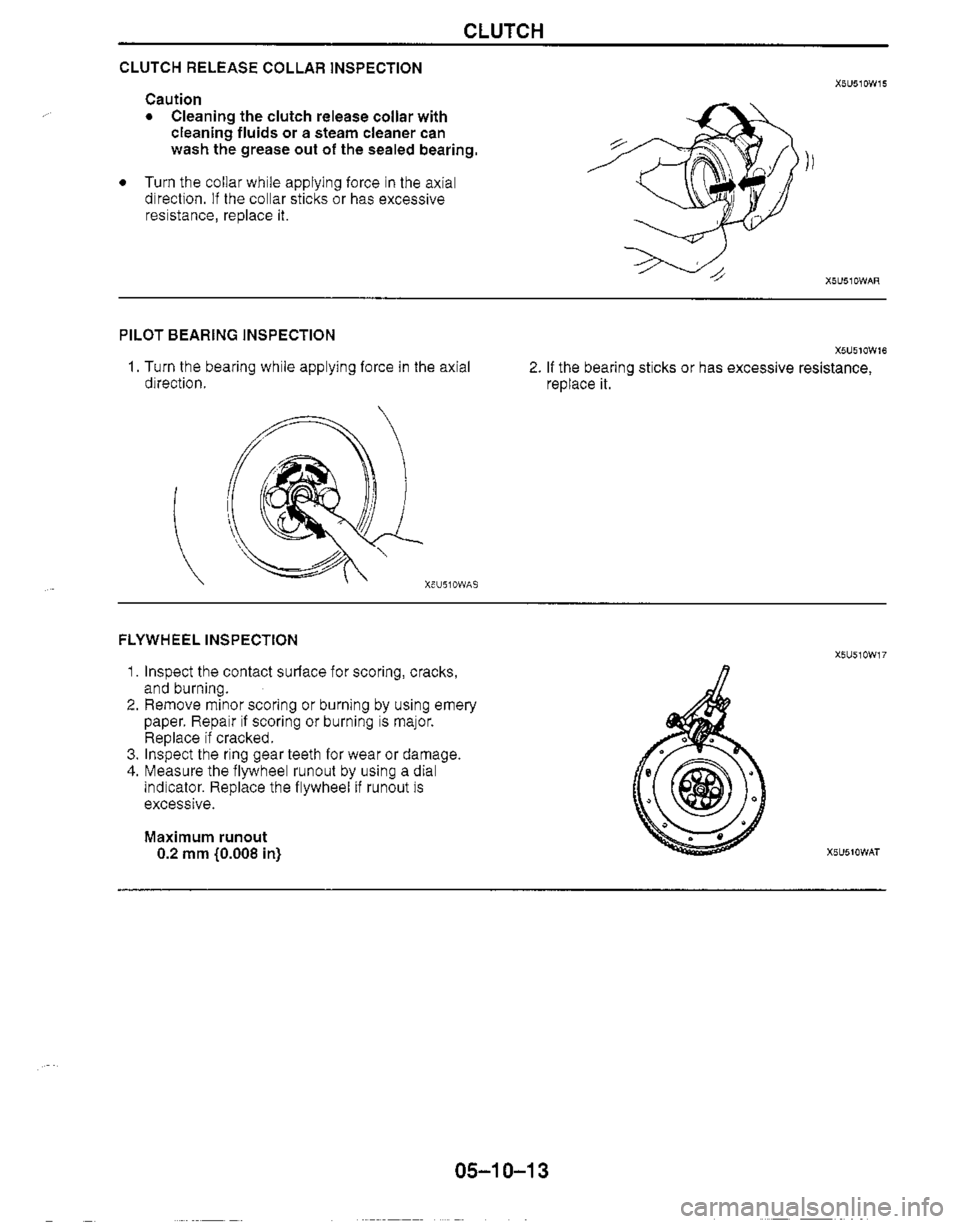 MAZDA MX-5 1999  Workshop Manual 