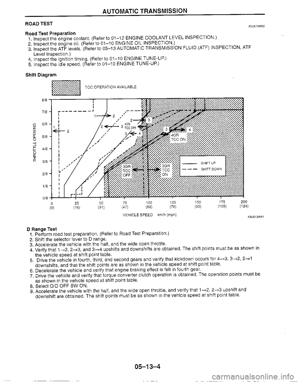 MAZDA MX-5 1999  Workshop Manual 