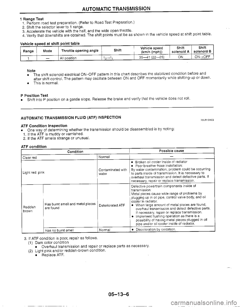 MAZDA MX-5 1999  Workshop Manual 