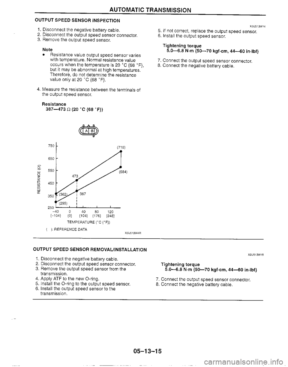 MAZDA MX-5 1999  Workshop Manual 