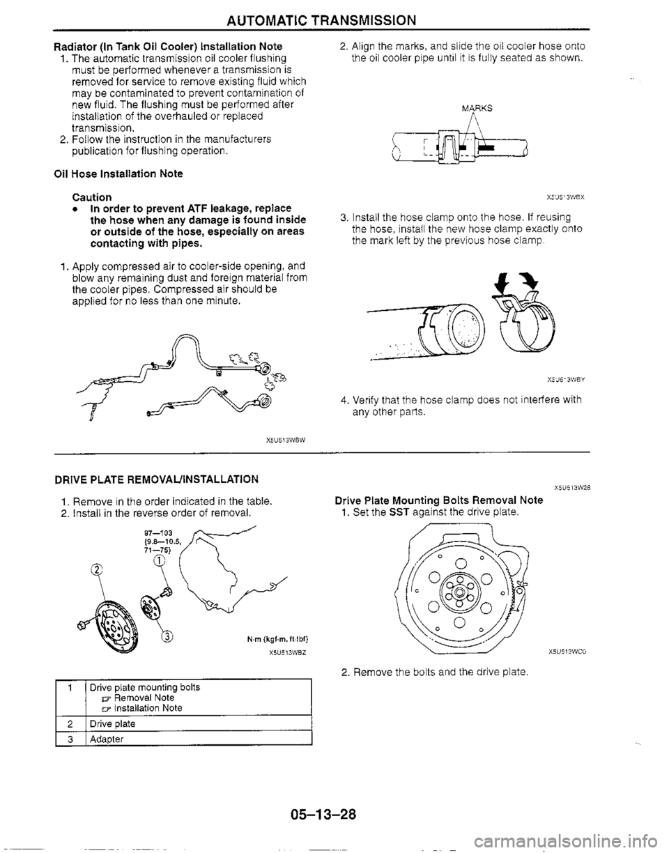 MAZDA MX-5 1999  Workshop Manual 