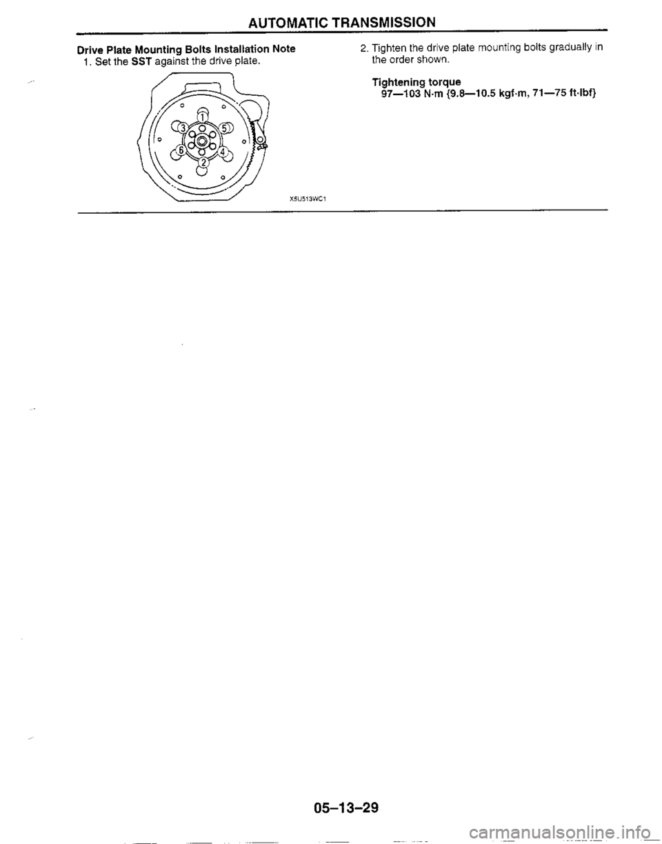 MAZDA MX-5 1999  Workshop Manual 