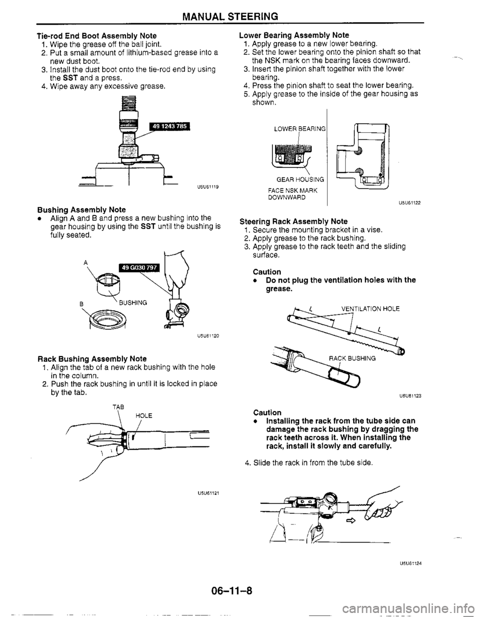 MAZDA MX-5 1999  Workshop Manual 