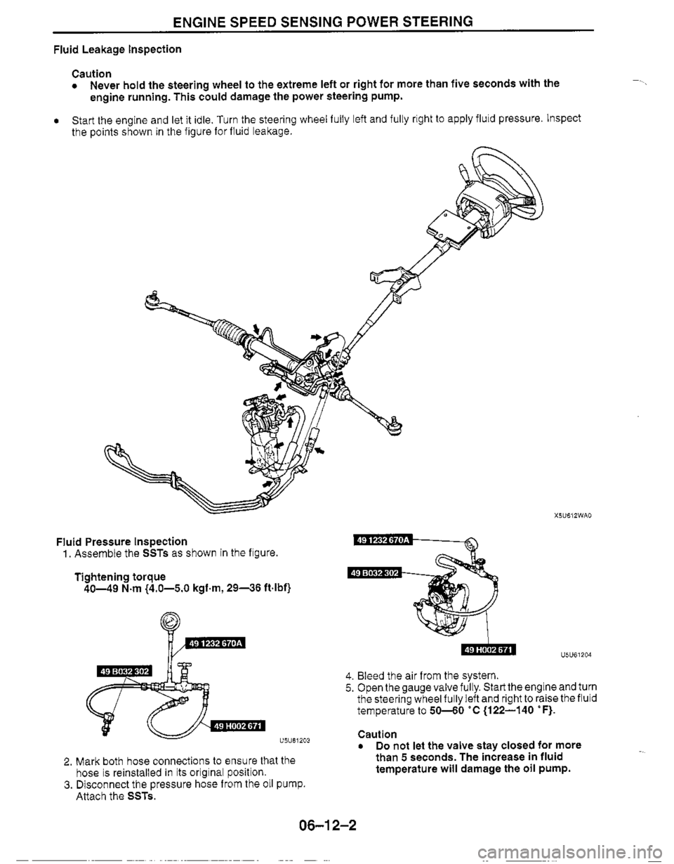 MAZDA MX-5 1999  Workshop Manual 