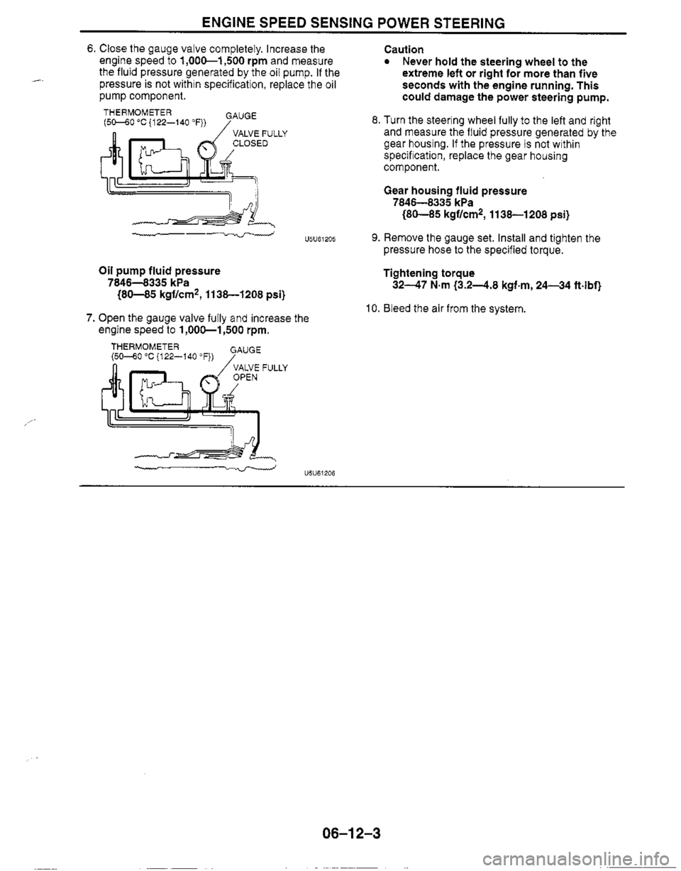 MAZDA MX-5 1999  Workshop Manual 