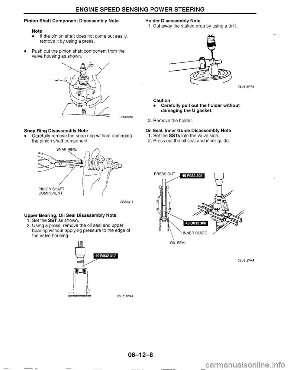MAZDA MX-5 1999  Workshop Manual 