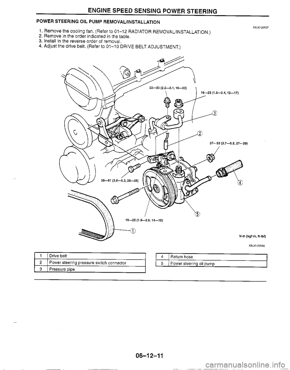 MAZDA MX-5 1999  Workshop Manual 