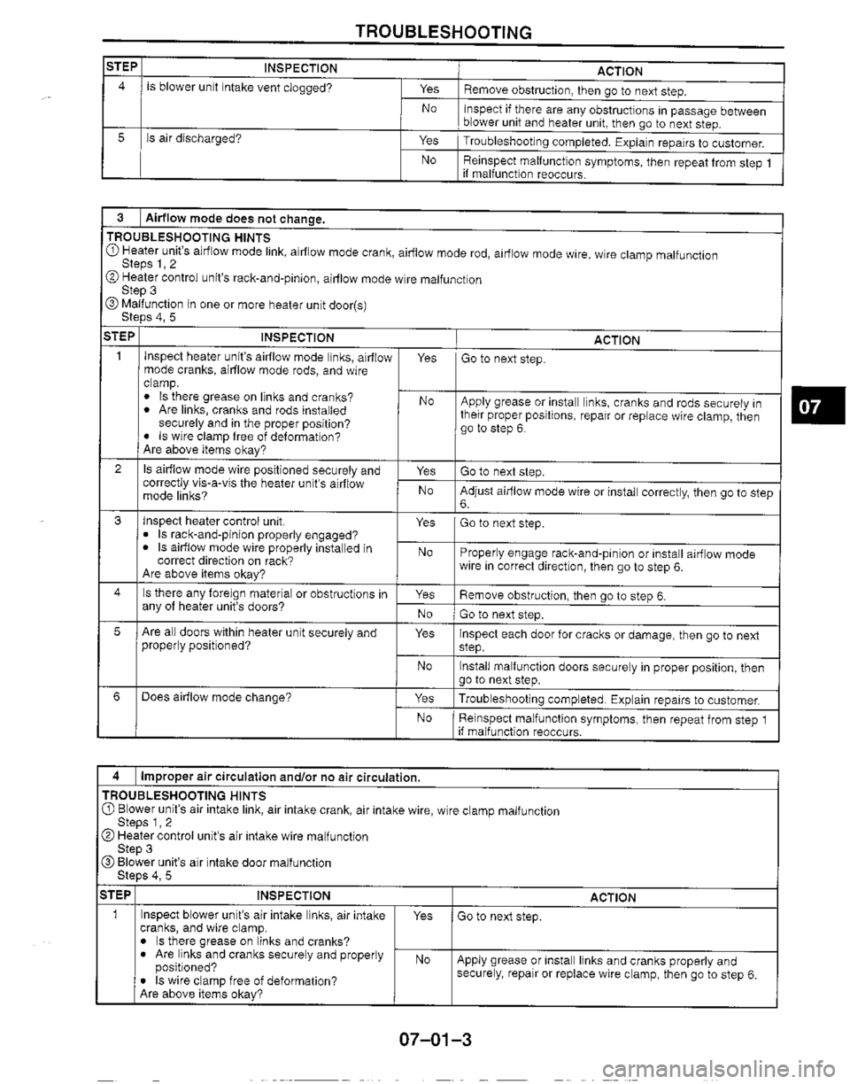 MAZDA MX-5 1999  Workshop Manual 
