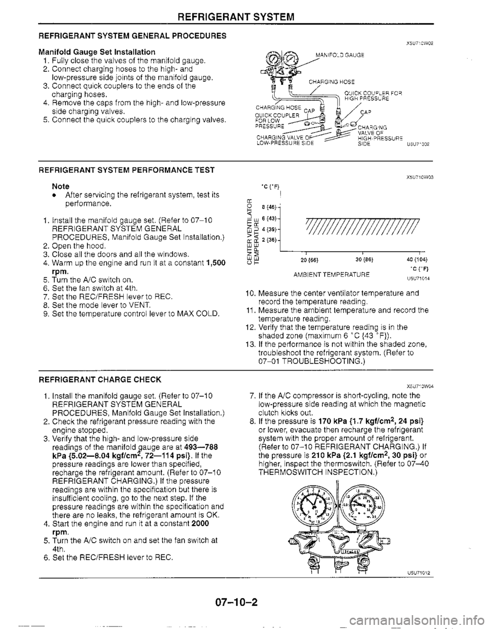 MAZDA MX-5 1999  Workshop Manual 