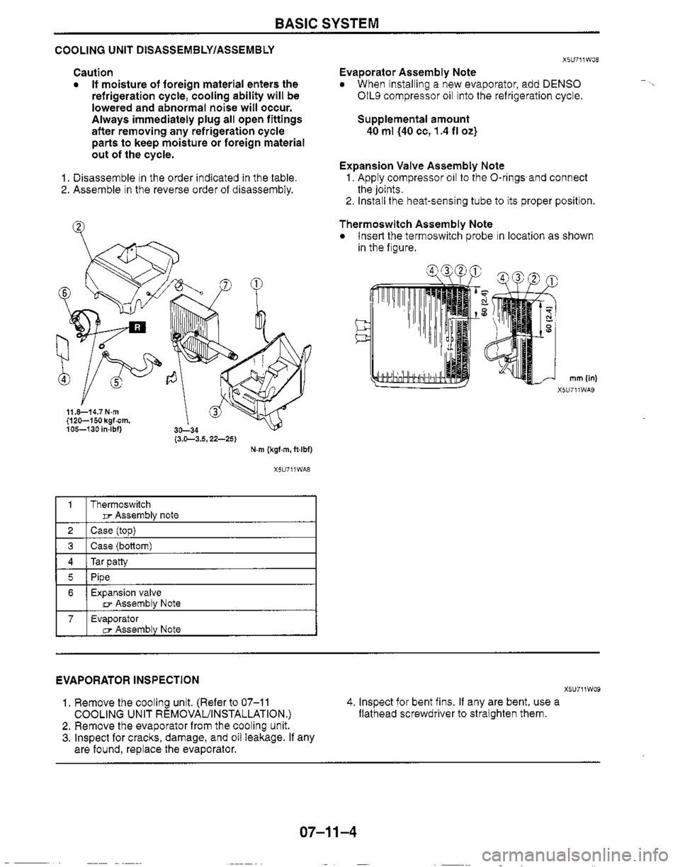 MAZDA MX-5 1999  Workshop Manual 
