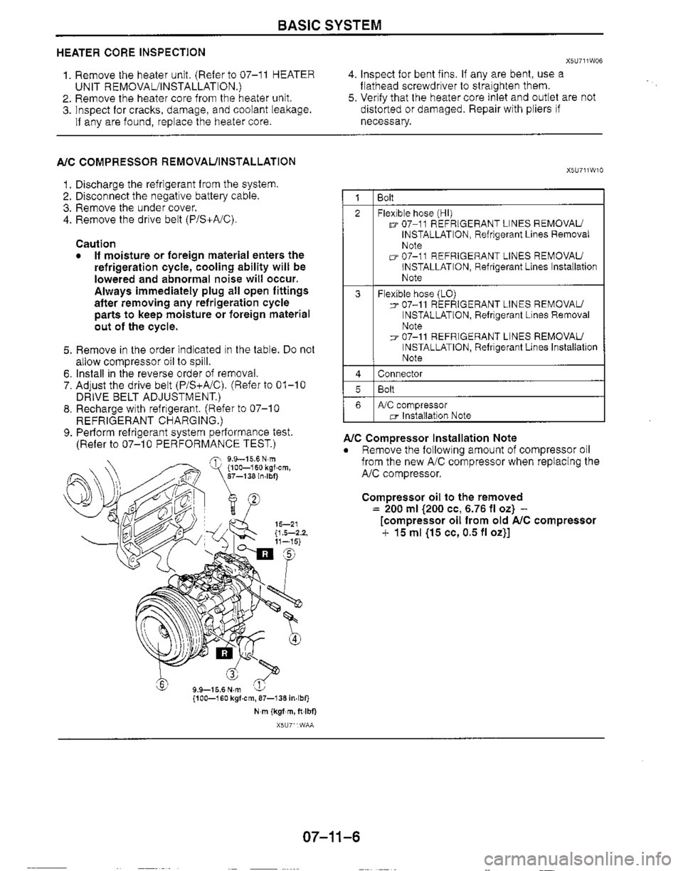 MAZDA MX-5 1999  Workshop Manual 