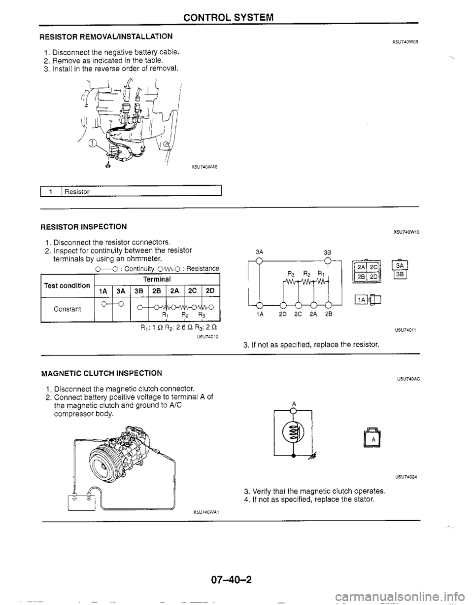 MAZDA MX-5 1999  Workshop Manual 