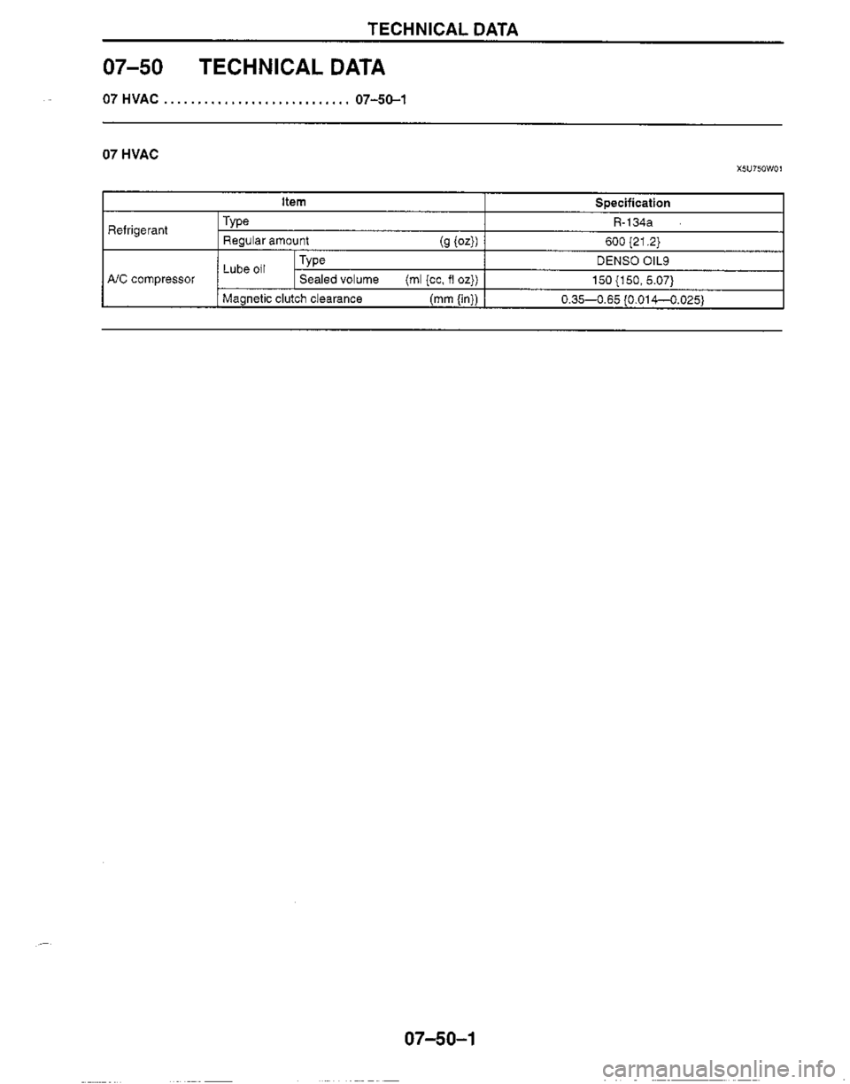 MAZDA MX-5 1999  Workshop Manual 