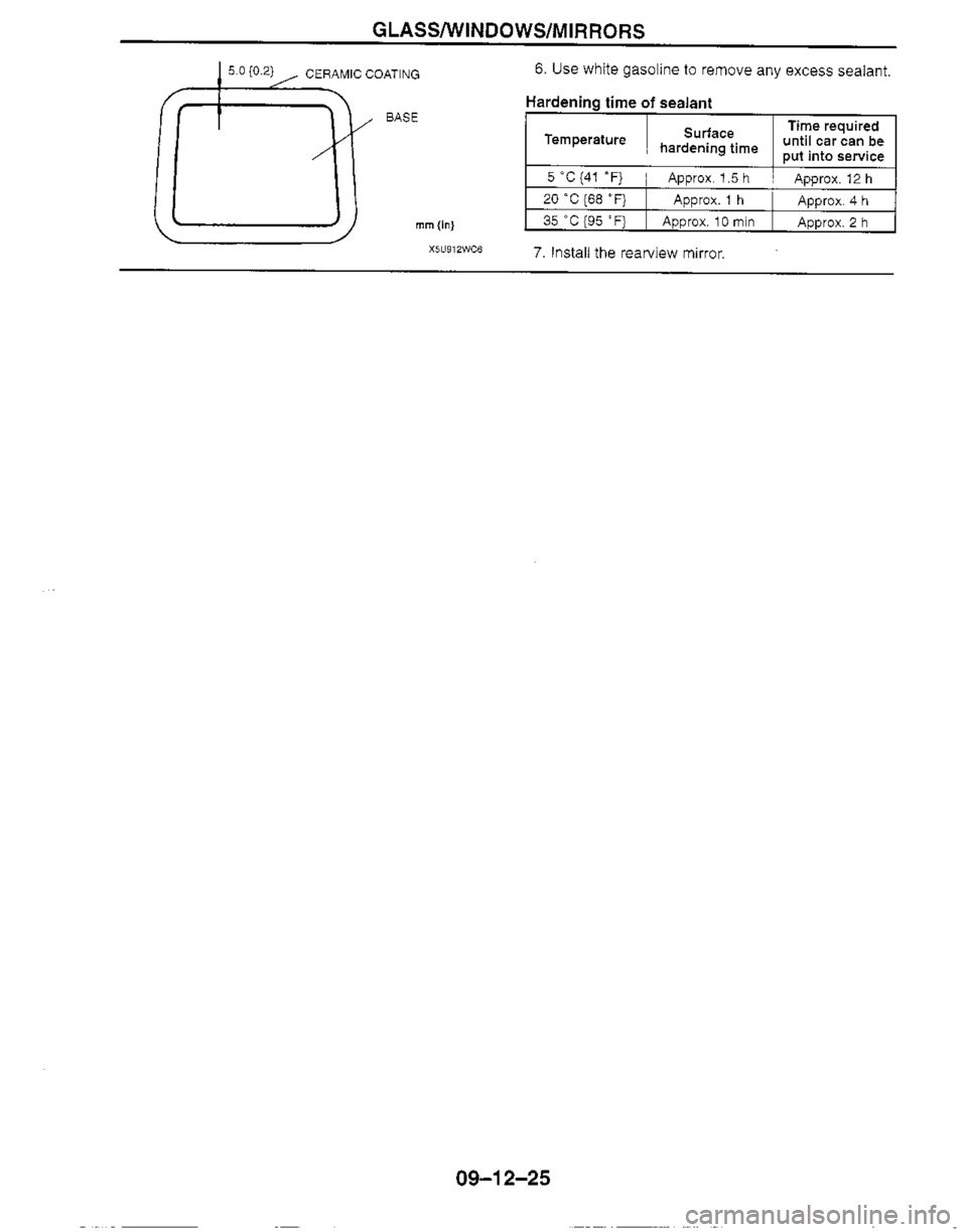 MAZDA MX-5 1999  Workshop Manual 