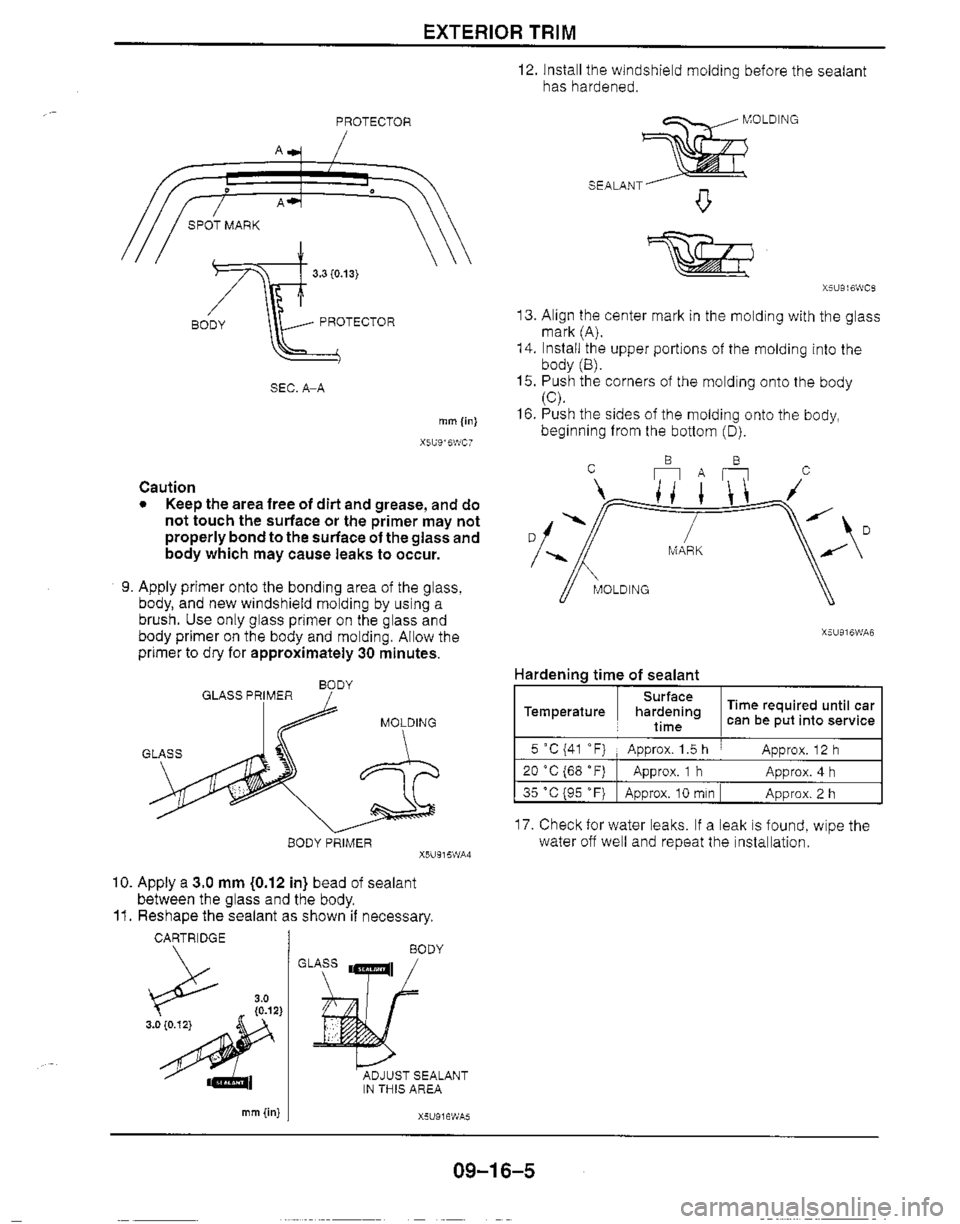MAZDA MX-5 1999  Workshop Manual 