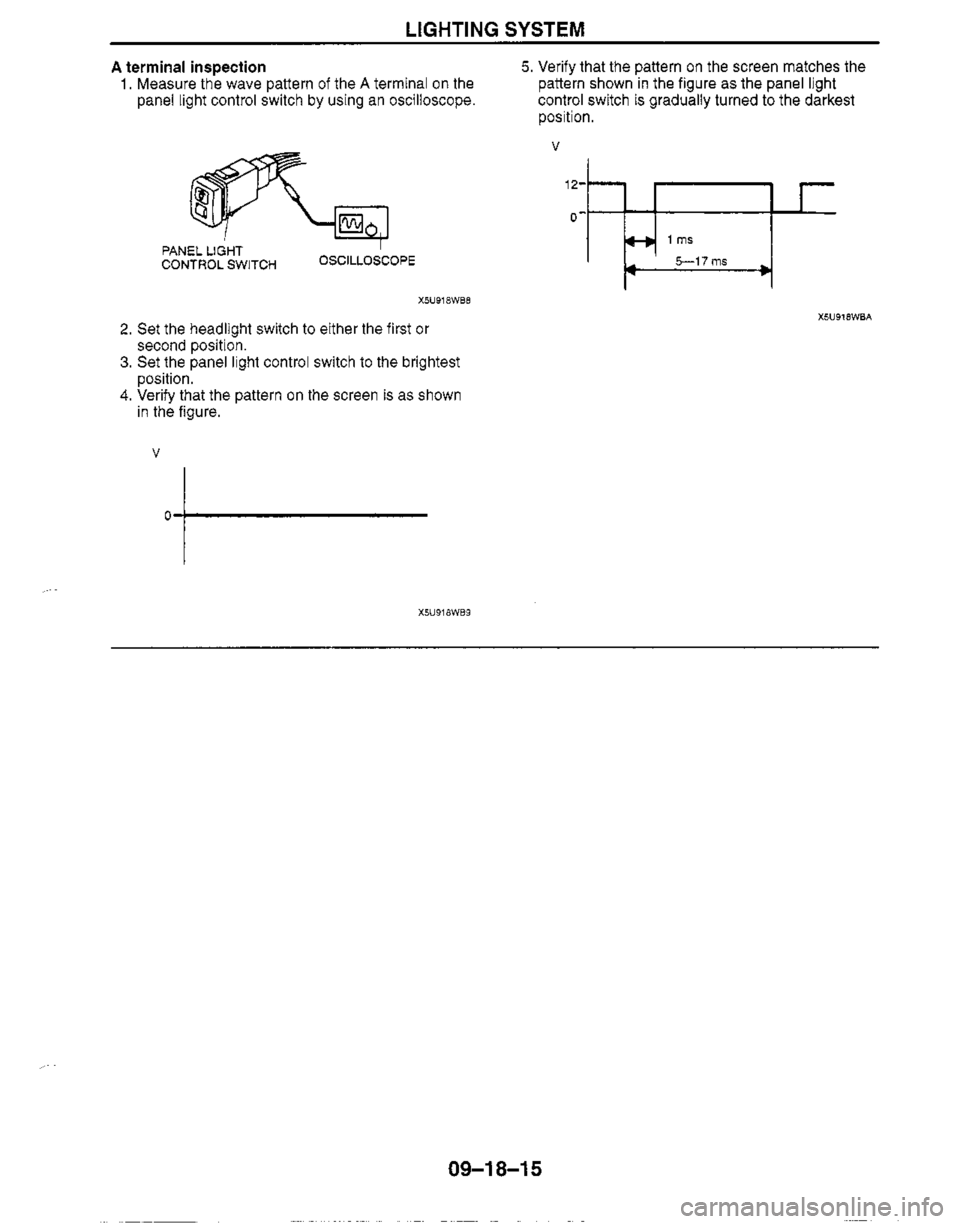 MAZDA MX-5 1999  Workshop Manual 