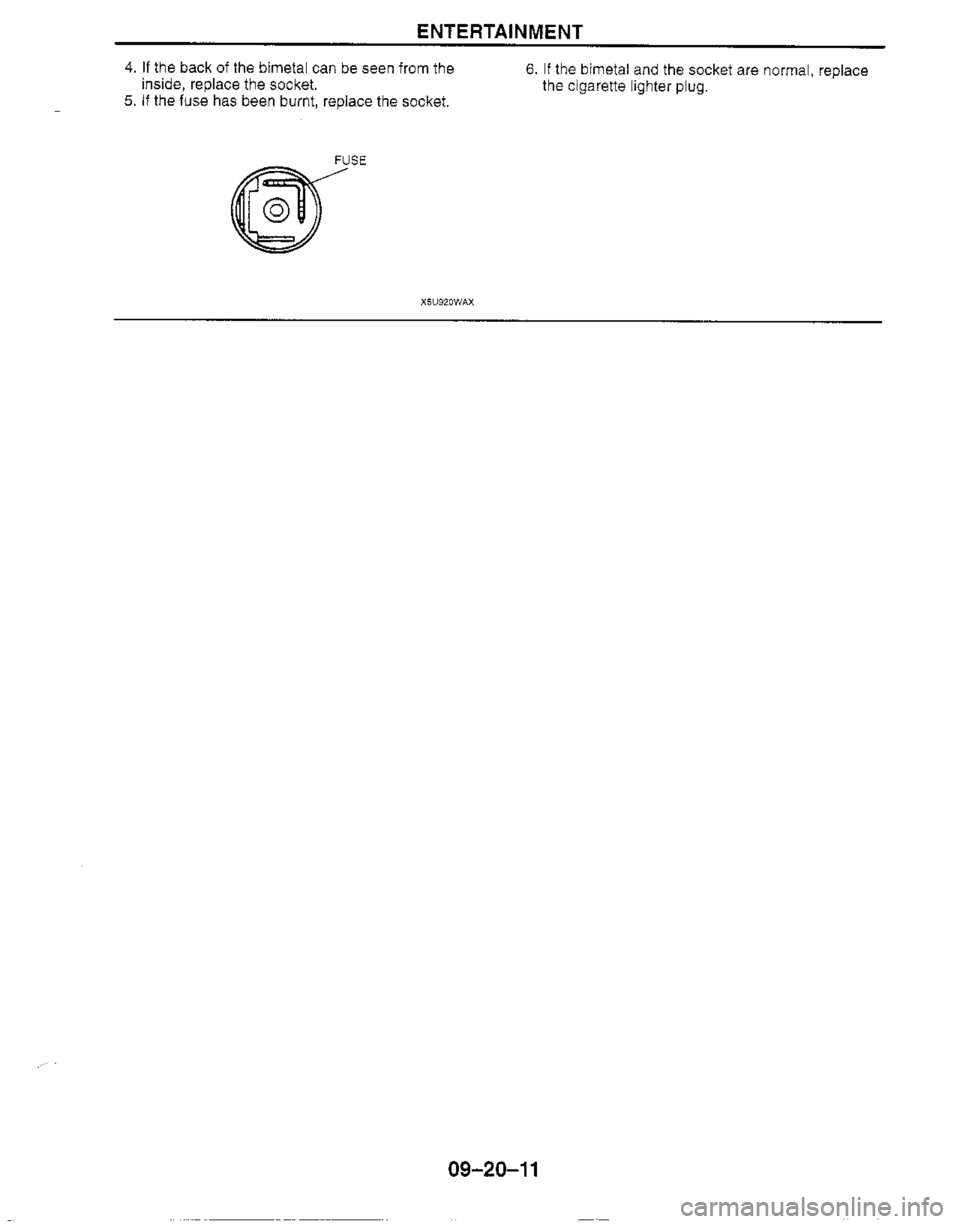 MAZDA MX-5 1999  Workshop Manual 