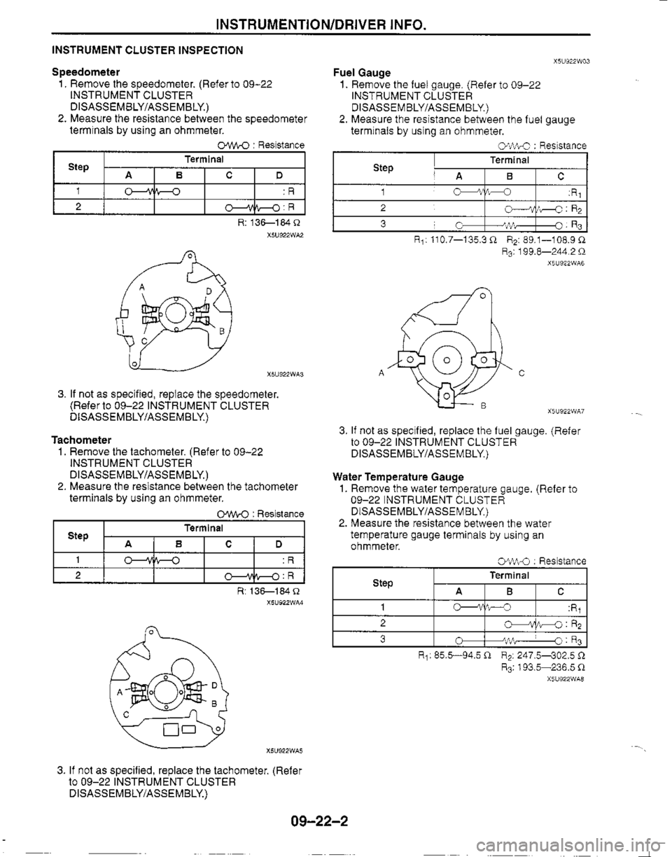 MAZDA MX-5 1999  Workshop Manual 