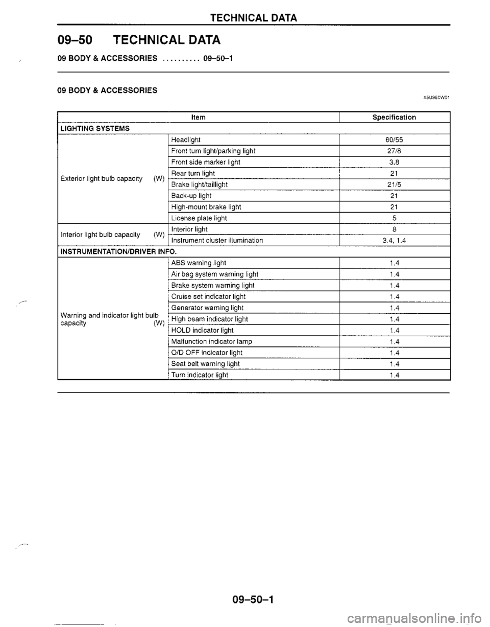 MAZDA MX-5 1999  Workshop Manual 