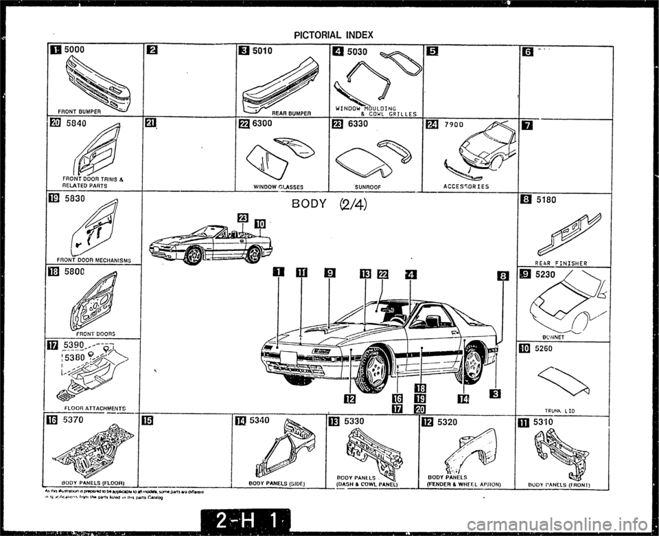 MAZDA MX-5 1990  Workshop Manual 