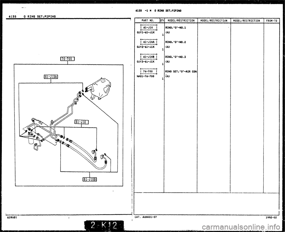 MAZDA MX-5 1990  Workshop Manual 